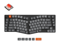 Keychron K15 Max H1 UltraSlim Low Profile Gateron Red Ergonomic RGB - 1507479 - zdjęcie 1